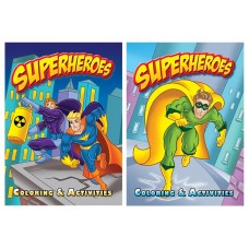 Super Heroes Coloring Books
