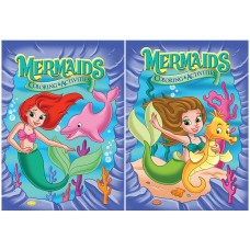 Mermaids Color & Activity Book