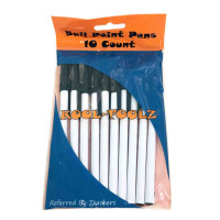 Medium Point Stick Pens 10ct. Black