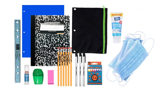 39 Pc. Safety School Supply Kit 