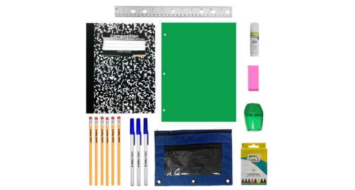 33 Pc. Universal School Supply Kits
