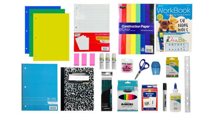 65 Pc. Primary School Supply Kits