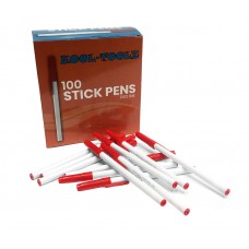 Bulk Stick Pens Red
