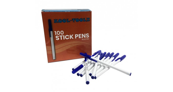 Bulk Stick Pens Blue