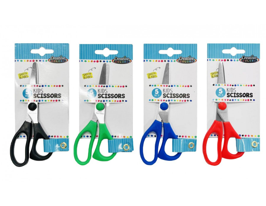 16 Pack Children's Scissors Kids Scissors Class Set Blunt Tip for
