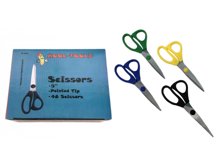 5 Pointed Scissors - Bulk Case of 288 Scissors
