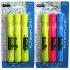 CREATIVE COLORS Highlighters 3 Pack