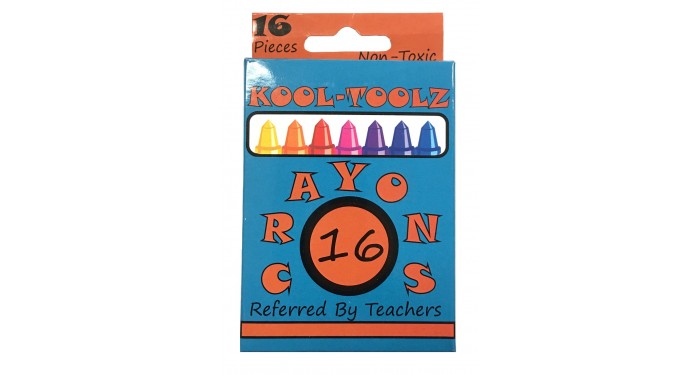Kool Toolz Crayons 16 ct.  