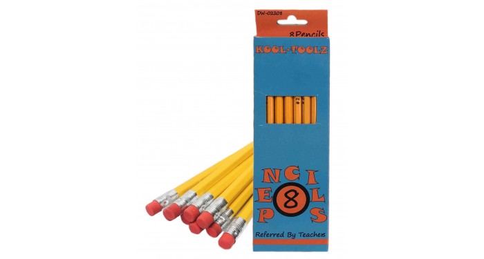 KOOL TOOLZ No.2 Pencils 8ct.