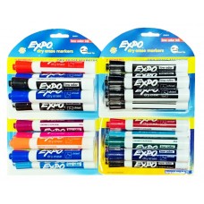 EXPO Dry Erase Markers 6 ct.
