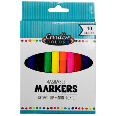 CREATIVE COLORS Washable Markers 10ct.