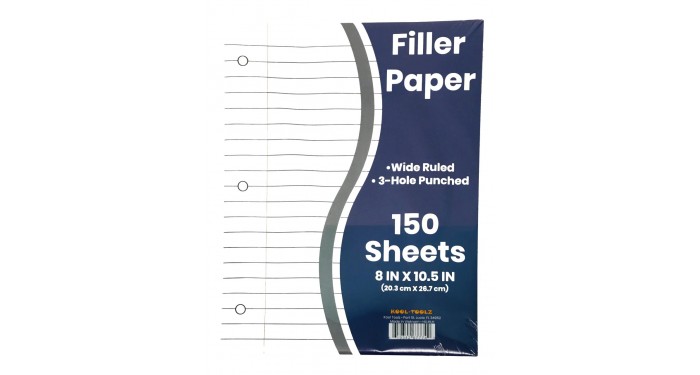 W/R Filler Paper 150 Sheets