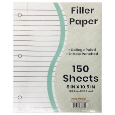 College Ruled Filler Paper 150 Sheets
