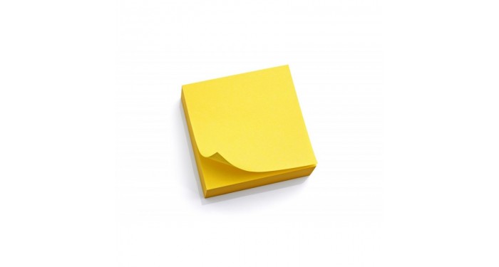 3" x 3" Yellow Sticky Notes 