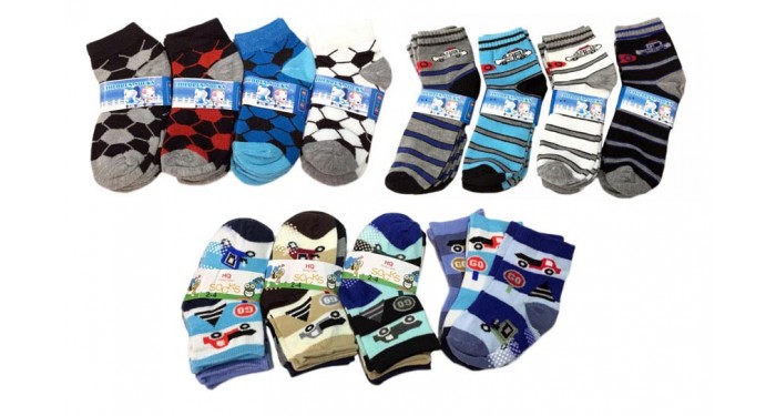 Wholesale Socks Boys 2-4 