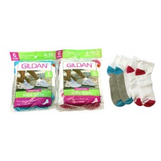 GILDAN Ankle Socks Size 4-10 