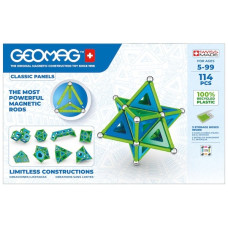 Geomag Green Line Panels – 114 Pieces
