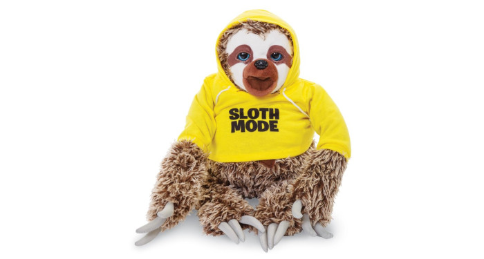 Snax The Sloth Mimicking Talking Plush Animal