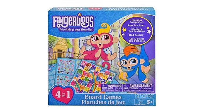 Fingerlings 4 in 1 Board Game