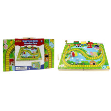 Real Wood Toys 16 pc. Train Set
