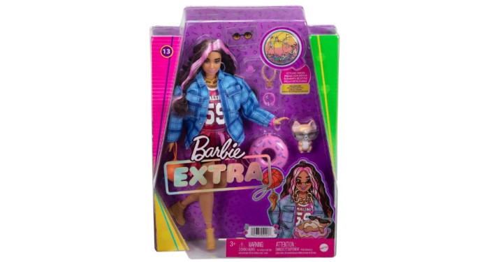 Barbie Extra #13 Doll & Pet