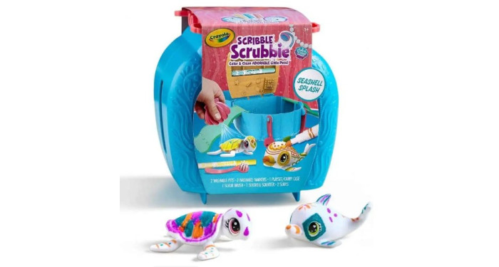 Crayola Scribble Scrubbie Ocean Pets Activity Set