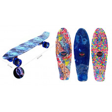 22" Penny Board Skateboard w/ Light up Wheels