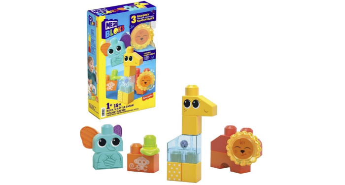 Mega Blocks Rock N Rattle Safari