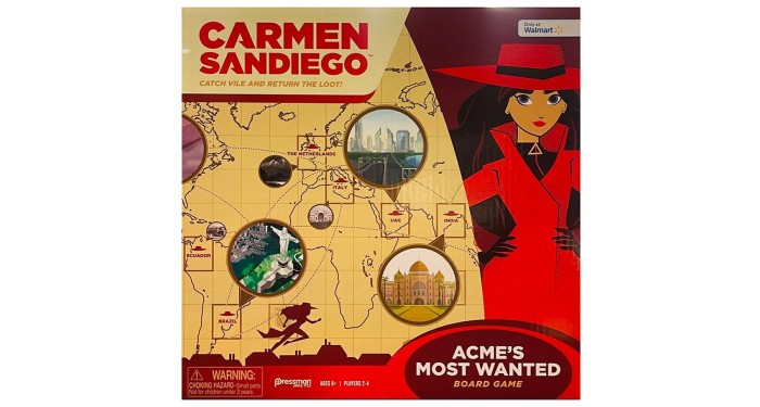 Carmen Sandiego Board Game