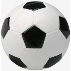 Soccer Ball 9" Official Size Black & White Deflated