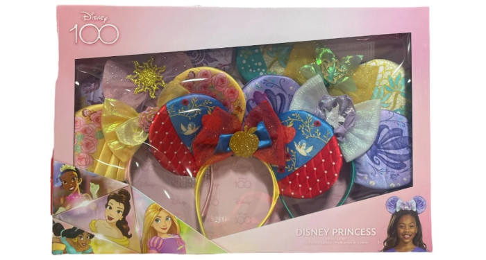 Disney 100 Princess 5 pc. Ear Headband Set