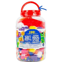 Made By Me Ultimate Jar of Crafts 200+ Pcs.
