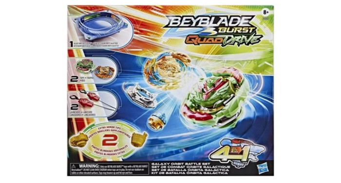 Beyblade Burst Quad Drive Galaxy Orbit Battle Set