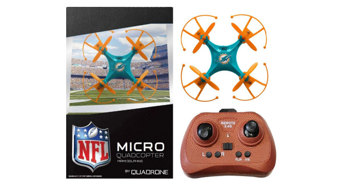 R/C Micro Quadcopter NFL DOLPHINS