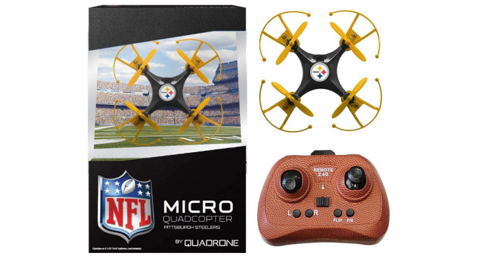 R/C Micro Quadcopter NFL STEELERS