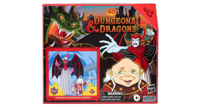 Dungeons & Dragons Cartoon Classics Scale Dungeon Master & Venger Action
