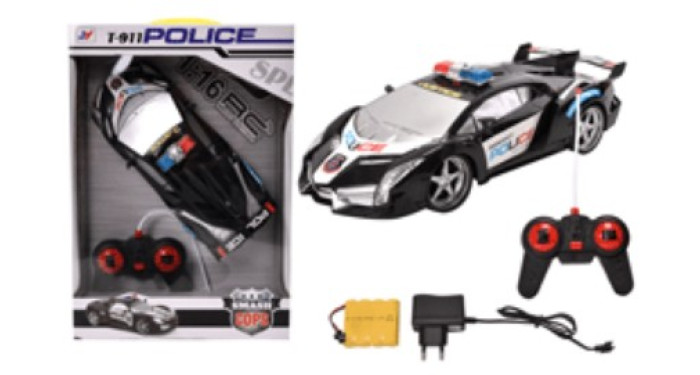 R/C Police Sports Car