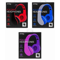 Vibe Folding Wired Dynamic Bass Headphones