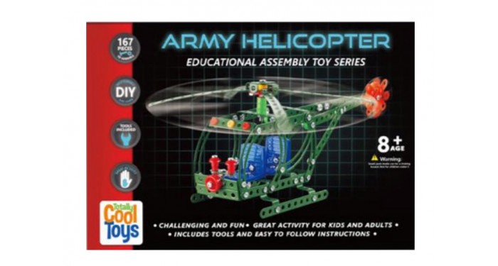 DIY Totally Cool Toys Army Helicopter