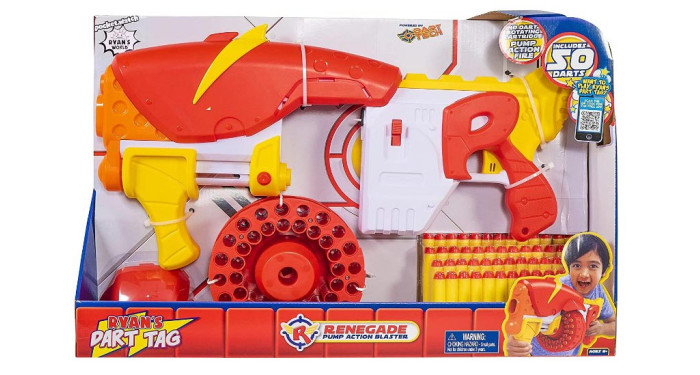 Ryan's World Dart Tag Renegade Blaster 