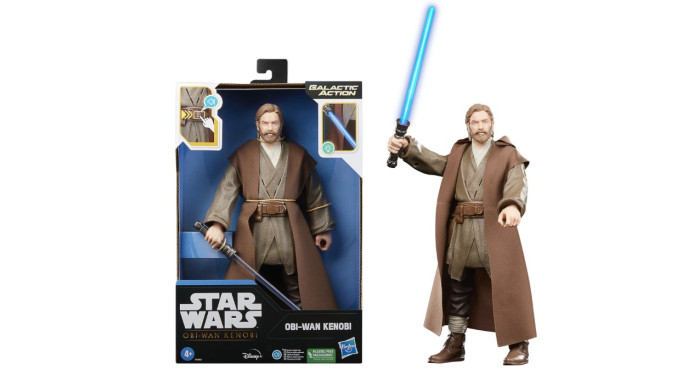 Star Wars Galactic Action Obi-Wan Kenobi Action Figure