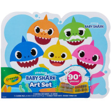 Crayola Baby Shark Art Set