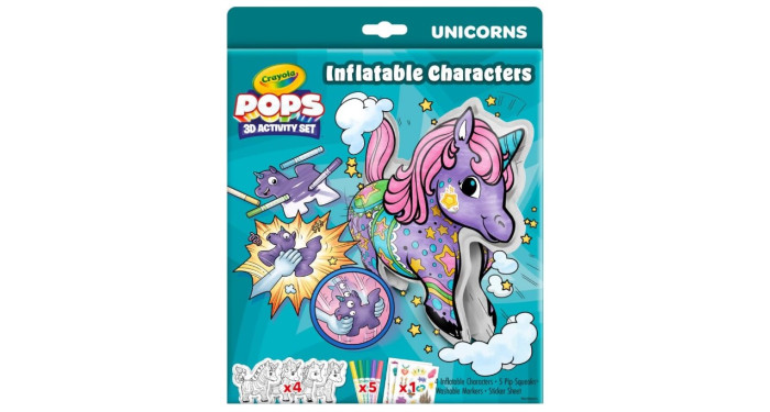 Crayola Inflatable 3D Unicorn