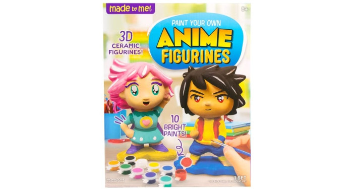 Made By Me Paint Your Own Ceramic Anime Figurines