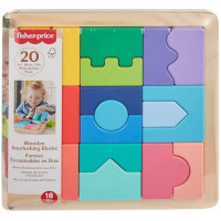 Fisher-Price DDC Wooden Interlocking Blocks