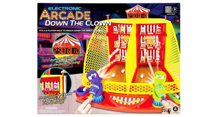 Electronic Arcade Down the Clown Game