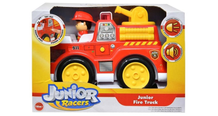 NKOK Junior Racers Lights & Sounds Fire Truck NKOK Junior Racers Lights & Sounds Fire Truck