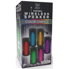 6" LED Light-Up Wireless Portable Speaker