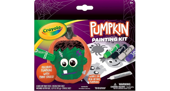 Crayola Halloween Pumpkin Decorating Kit