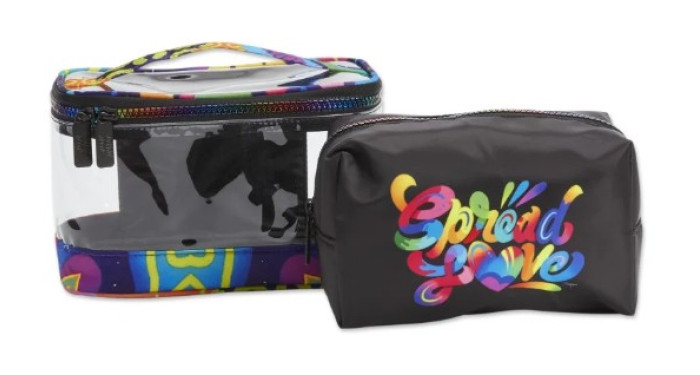 Jason Naylor Train Case 2 pc. Cosmetic Bag
